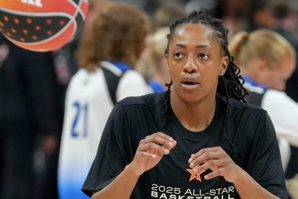 Kelsey Mitchell (Image Credits: Imagn)