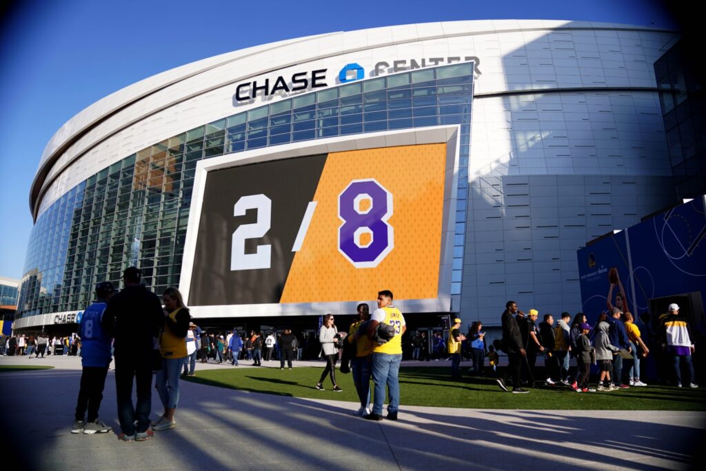 Chase Center Honoring Kobe Bryant and Gigi Bryant