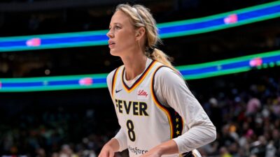 Sophie Cunningham Still Traumatized After Green Dildo Smacks Her Leg in Insane WNBA Crypto Marketing Stunt Gone Wrong