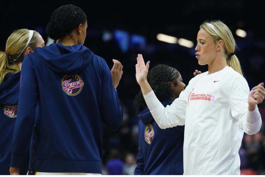 Sophie Cunningham, Lexie Hull, Aari McDonald and Brianna Turner
