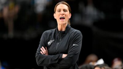 Stephanie White Spotted Taking In NBA Game During Indiana Fever Offseason Break