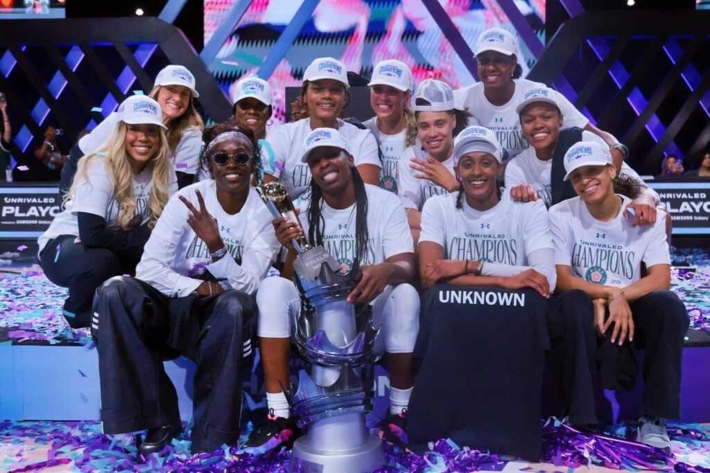 Unrivaled 2025 Champions Rose BC