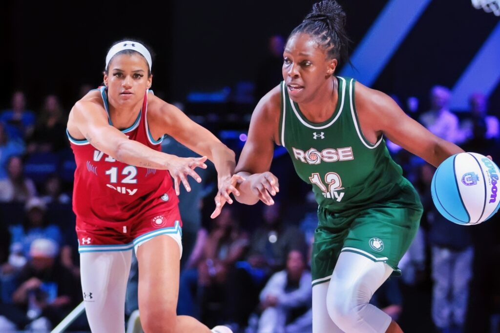 Vinyl BC Guard Rae Burrell and Rose BC Guard Chelsea Gray