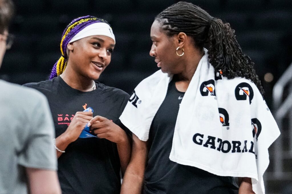 Aliyah Edwards and Aliyah Boston