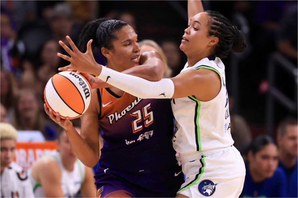 Alyssa Thomas and Napheesa Collier