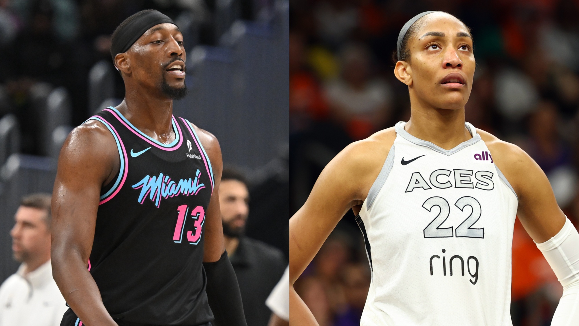 Golden State Reportedly Targeting A'ja Wilson And NBA Boyfriend Bam Adebayo Ahead Of WNBA Free Agency