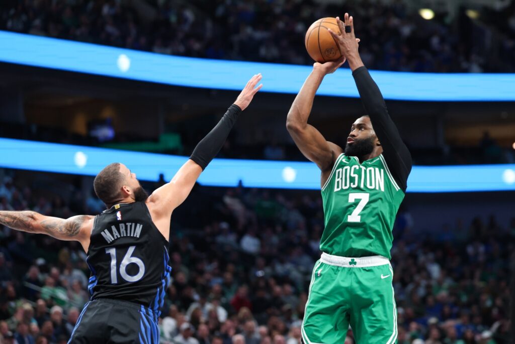 Caleb Martin and Jaylen Brown