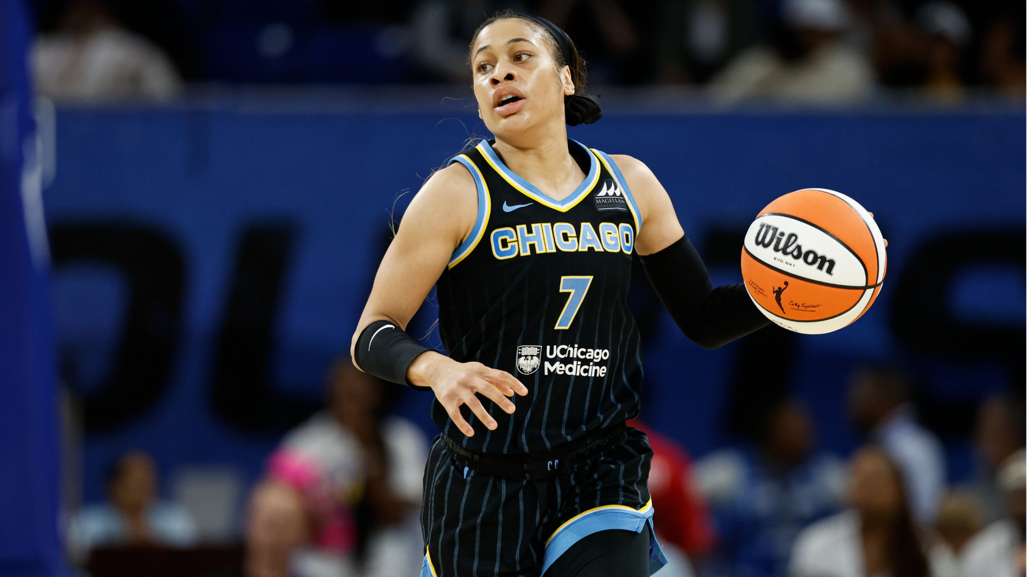 Chennedy Carter Re-ignites Chicago Sky Memories Supporting Teresa Weatherspoon In Special Unrivaled Appearance