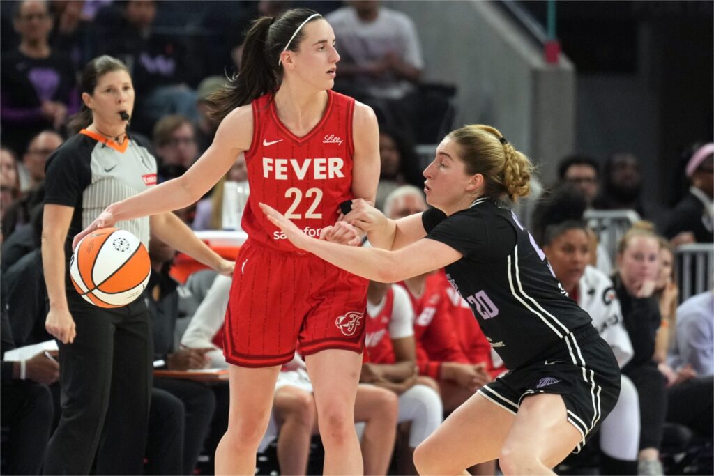 Caitlin Clark and Kate Martin