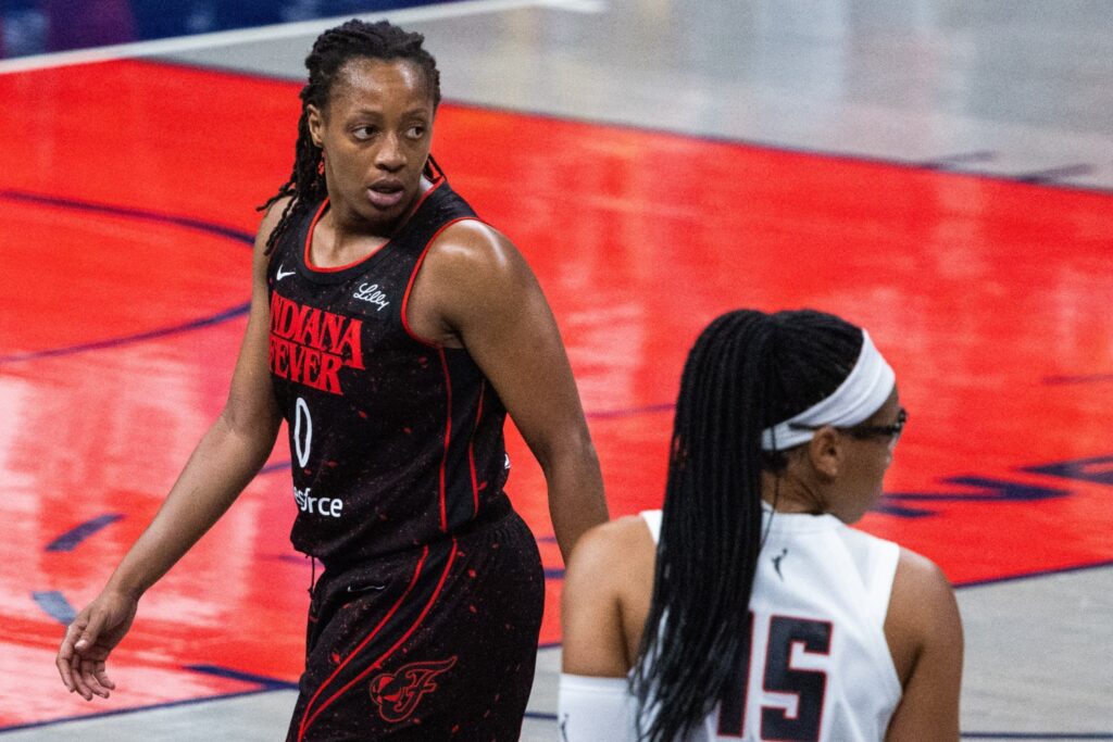 Kelsey Mitchell and Allisha Gray