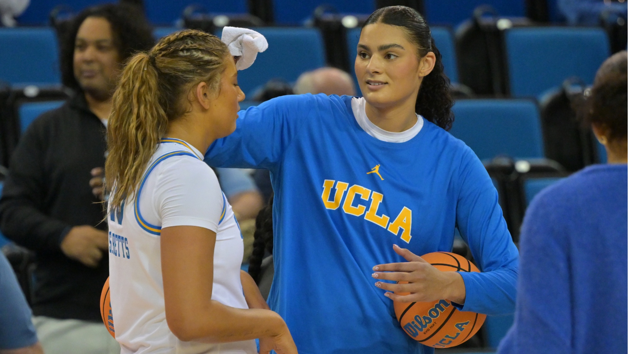 Lauren Betts' Mom Spills Hilarious Off-Court Secrets On UCLA Sisters In Viral Rapid-Fire