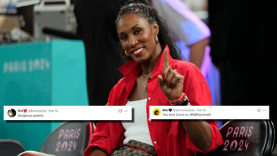 WNBA Fans Melt Down With Love Over Lisa Leslie's All-Star Weekend Snap With Island Fame Olandria