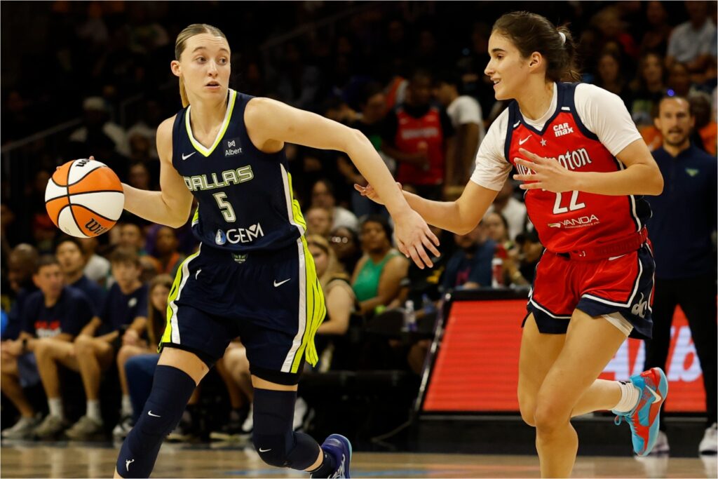 Paige Bueckers and Sonia Citron