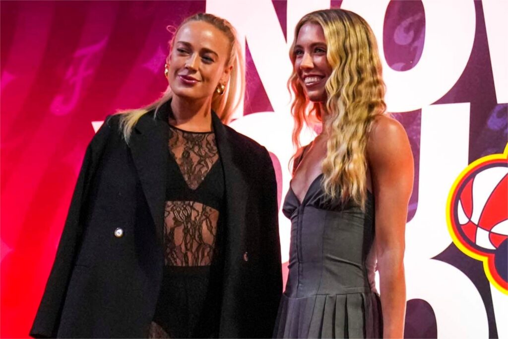 Sophie Cunningham and Lexie Hull