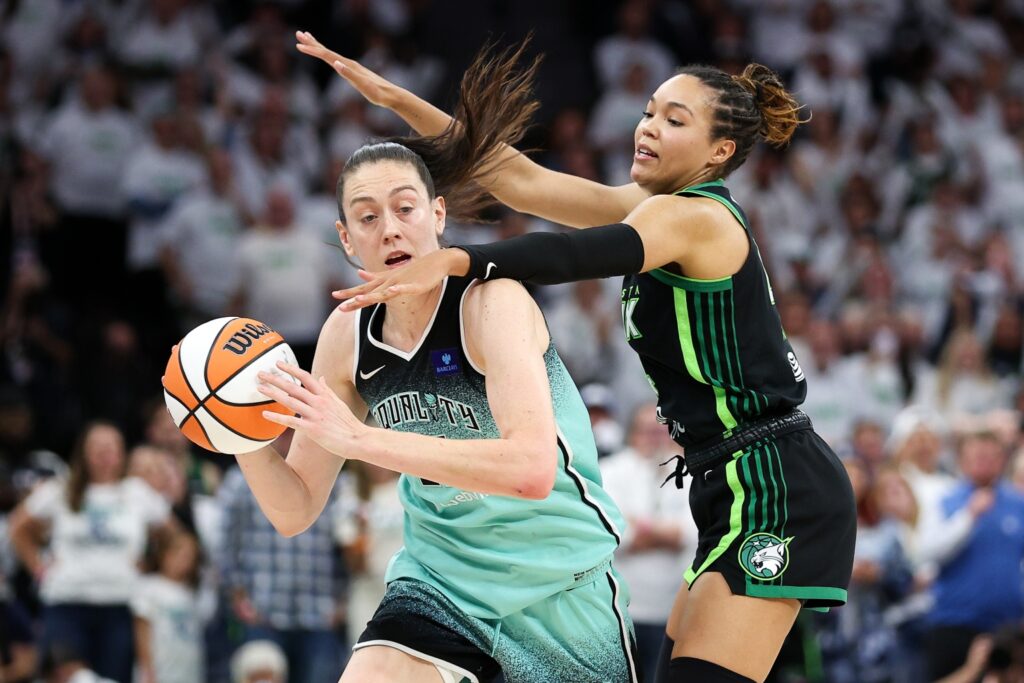 Breanna Stewart and Napheesa Collier