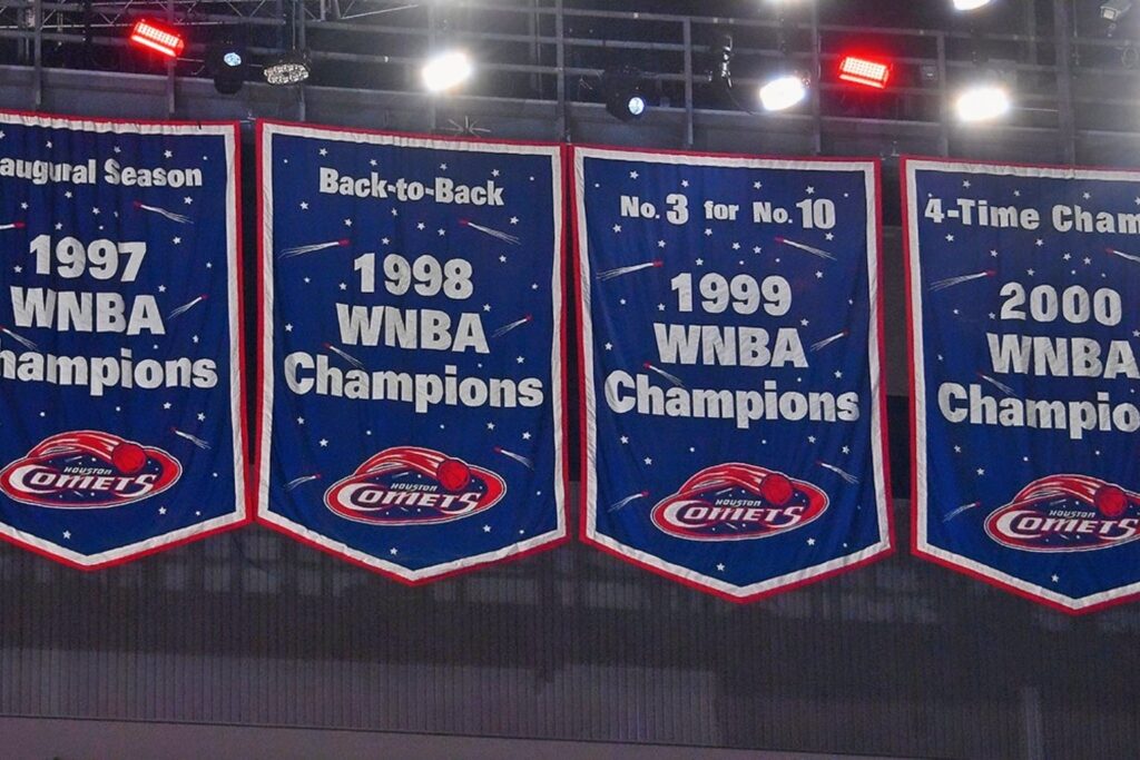 4-peat WNBA Champions Houston Comets