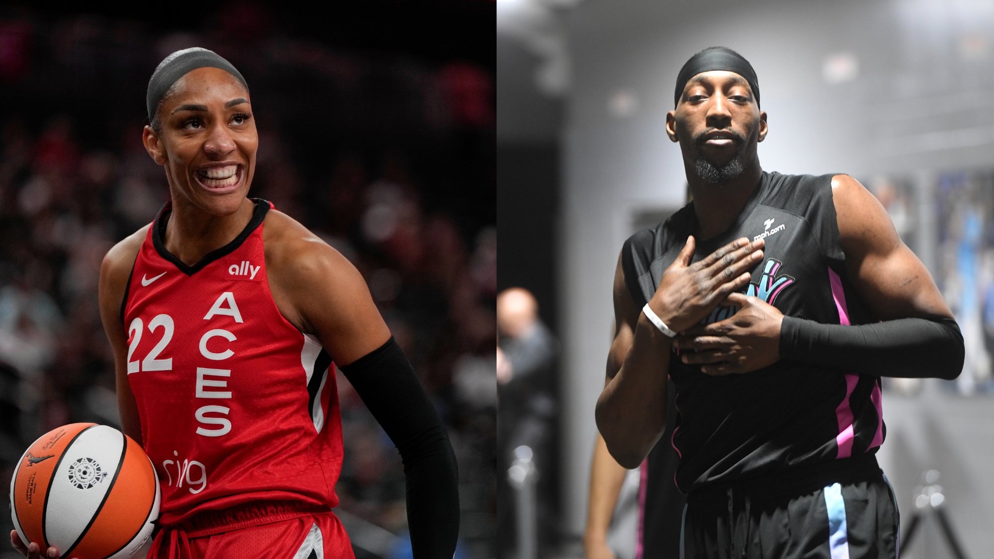 A&rsquo;ja Wilson&rsquo;s Excited Reaction To Bam Adebayo Dropping 83 Points And Passing Kobe Bryant's Record