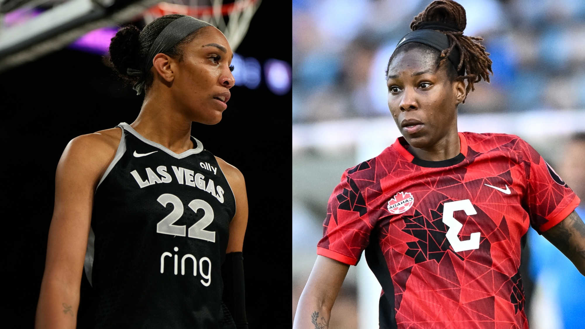 A&rsquo;ja Wilson Links Up With Chelsea Star Kadeisha Buchanan During London Tour