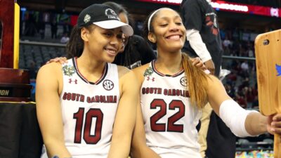 A'ja Wilson Praises Allisha Gray for Wearing Her Signature Shoe More Than She Did