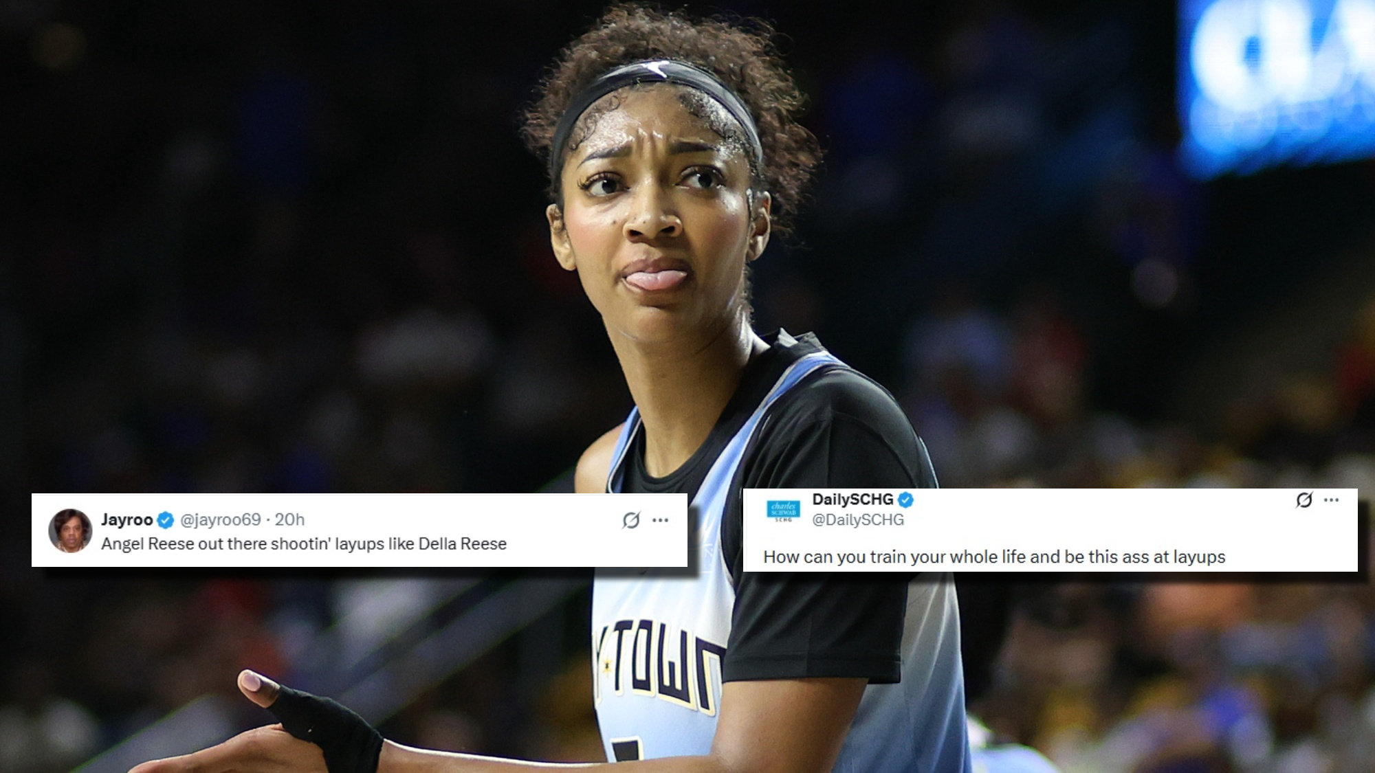 WNBA Fans Show No Mercy As Angel Reese Misses Wide-Open Layup From Caitlin Clark