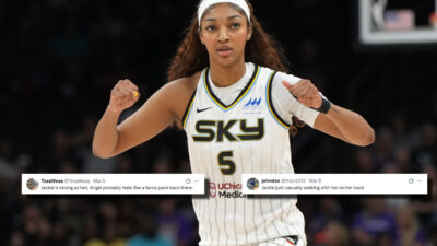 Fans Lose It Calling Angel Reese A Fanny Pack After Piggyback Ride With Jackie Young At Team USA Practice