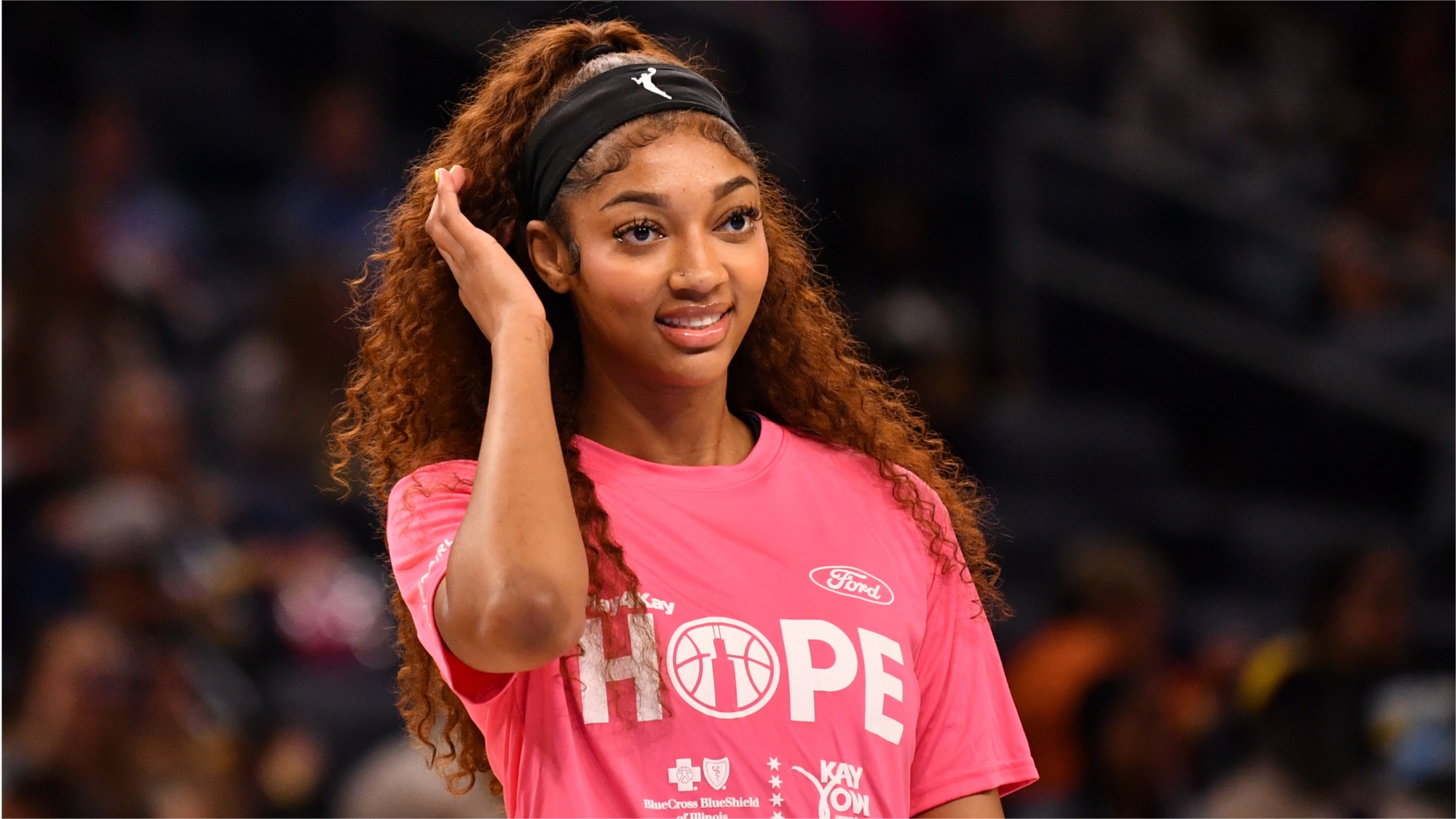 Angel Reese Shows Off Her Tan In Gucci Swimsuit During Team USA Break In Puerto Rico