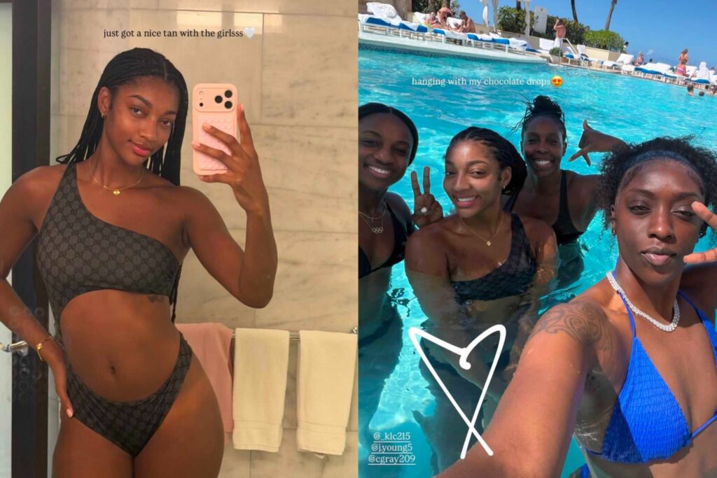 Angel Reese Instagram Story