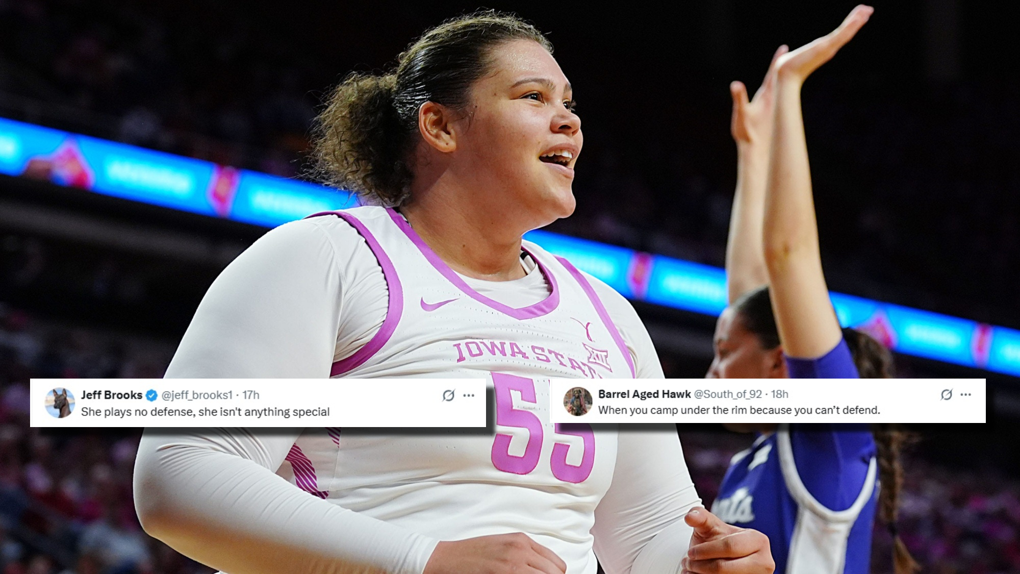 WNBA Fans Point One Gap In Audi Crooks' Skills After She Ties Brittney Griner's Big 12 Record