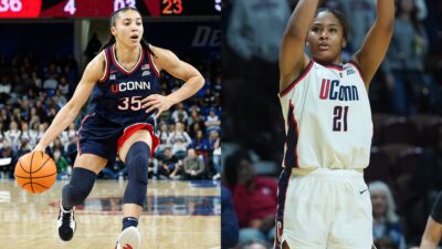 Azzi Fudd, Sarah Strong Earn USBWA First Team All-American Honors for UConn
