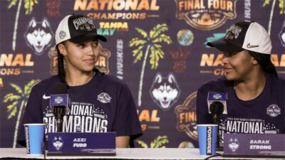 Sarah Strong Opens Up On Her Closer Bond With Azzi Fudd This Season