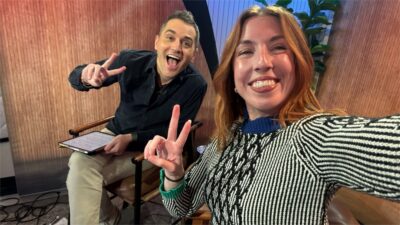 WNBA Analyst Annie Costabile Gets Overwhelmed With Fan Gifts While Covering WNBA CBA Talks