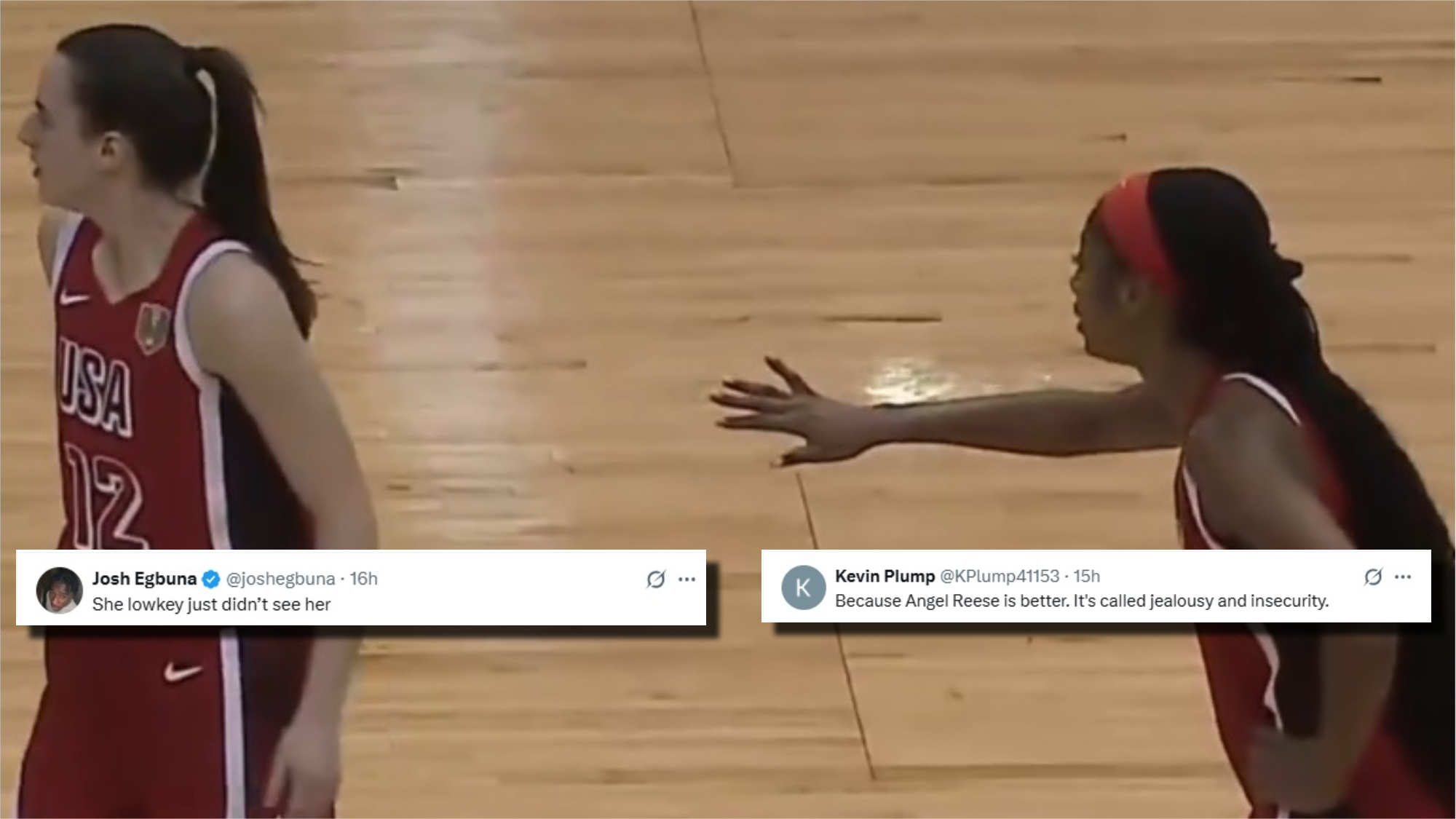 Awkward Tension Between Caitlin Clark And Angel Reese Caught On Camera At Team USA Camp