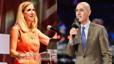 Is Cathy Engelbert&rsquo;s Tenure In WNBA Coming To An End? Adam Silver&rsquo;s Awkward Silence Raises Questions
