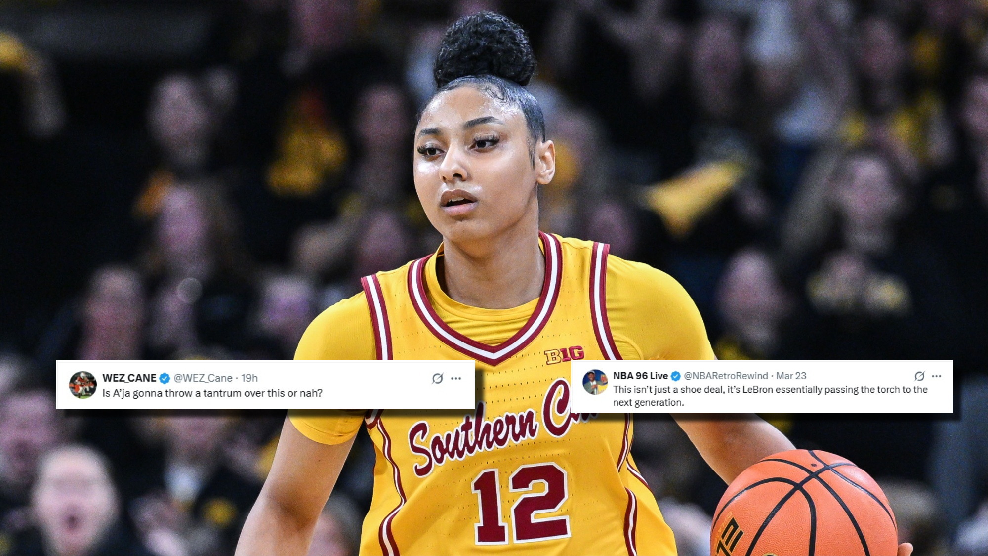 WNBA Fans React As JuJu Watkins Lands Nike Signature Shoe Deal Under LeBron James' NXXT Lineup- "A'ja Gonna Throw A Tantrum"