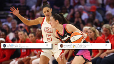 WNBA Fans Shower Love As Caitlin Clark Shares Playful Moment With Kelsey Plum At Team USA Practice