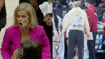 Kim Mulkey&rsquo;s Quote About Tessa Johnson Just Got Printed On Chloe Kitts&rsquo; Hoodie [PHOTO]