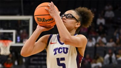 TCU Star Olivia Miles Opens Up On Dealing With Fan Trash Talk Following Sweet Sixteen Victory Over Virginia