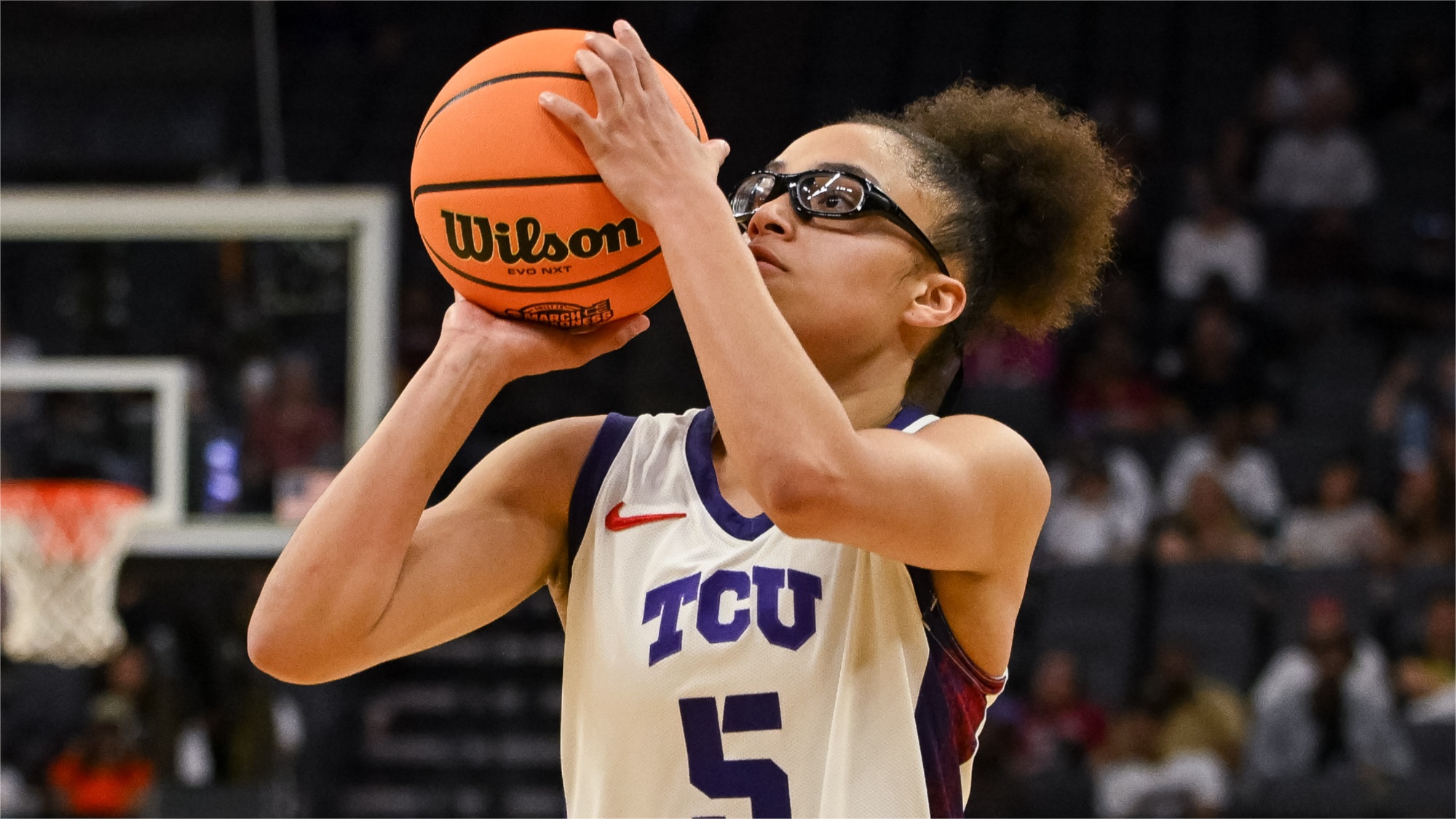 TCU Star Olivia Miles Opens Up On Dealing With Fan Trash Talk Following Sweet Sixteen Victory Over Virginia