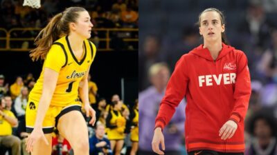 Taylor Stermlow Has Adorable Reaction After Being Spotted Wearing Caitlin Clark's Shoes