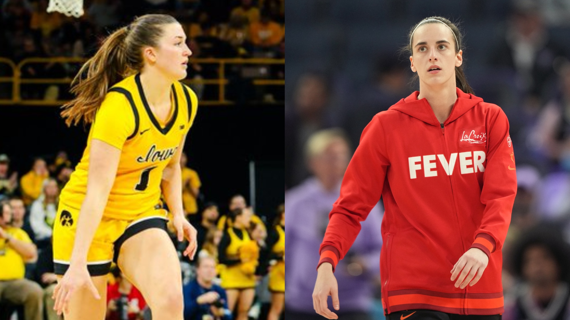 Taylor Stermlow Has Adorable Reaction After Being Spotted Wearing Caitlin Clark's Shoes