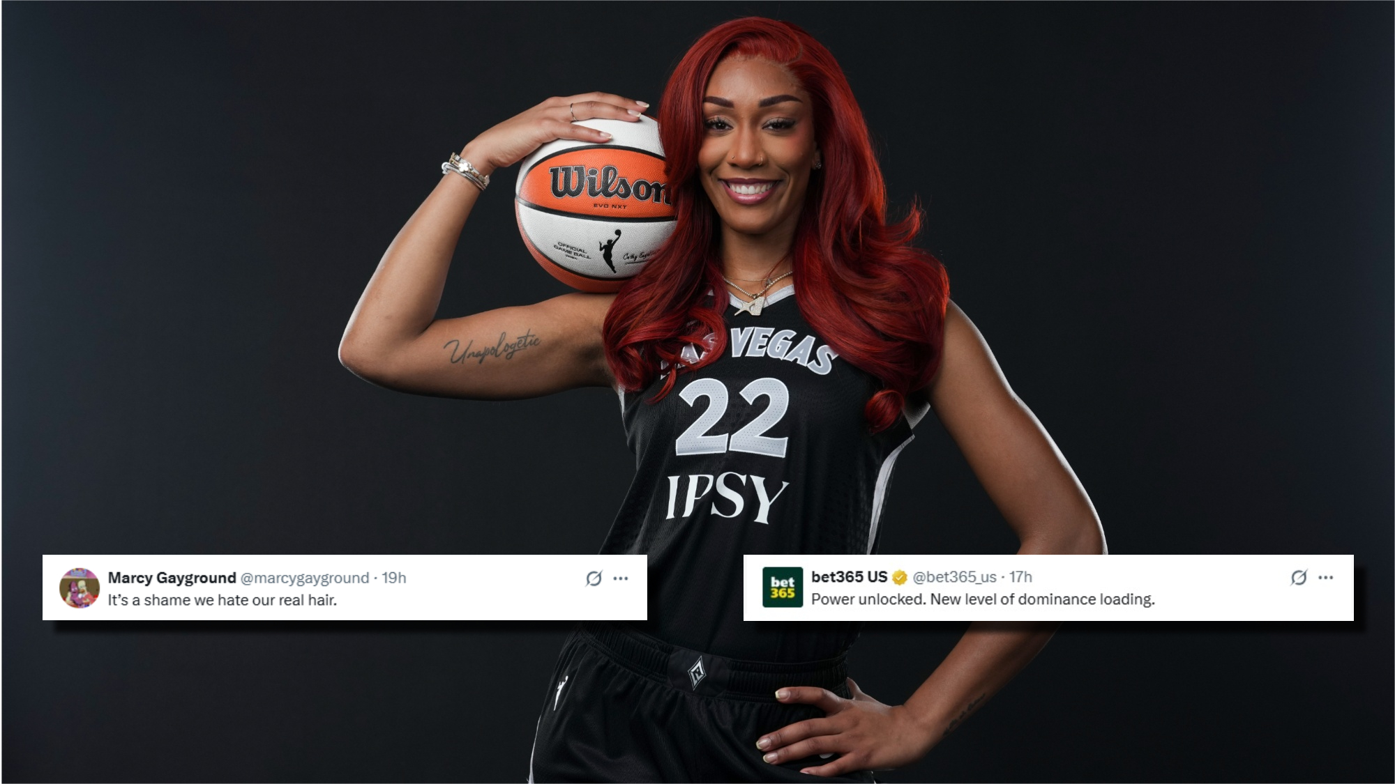 WNBA Fans In Split After A&rsquo;ja Wilson Debuts New Jean Grey-Inspired Hair