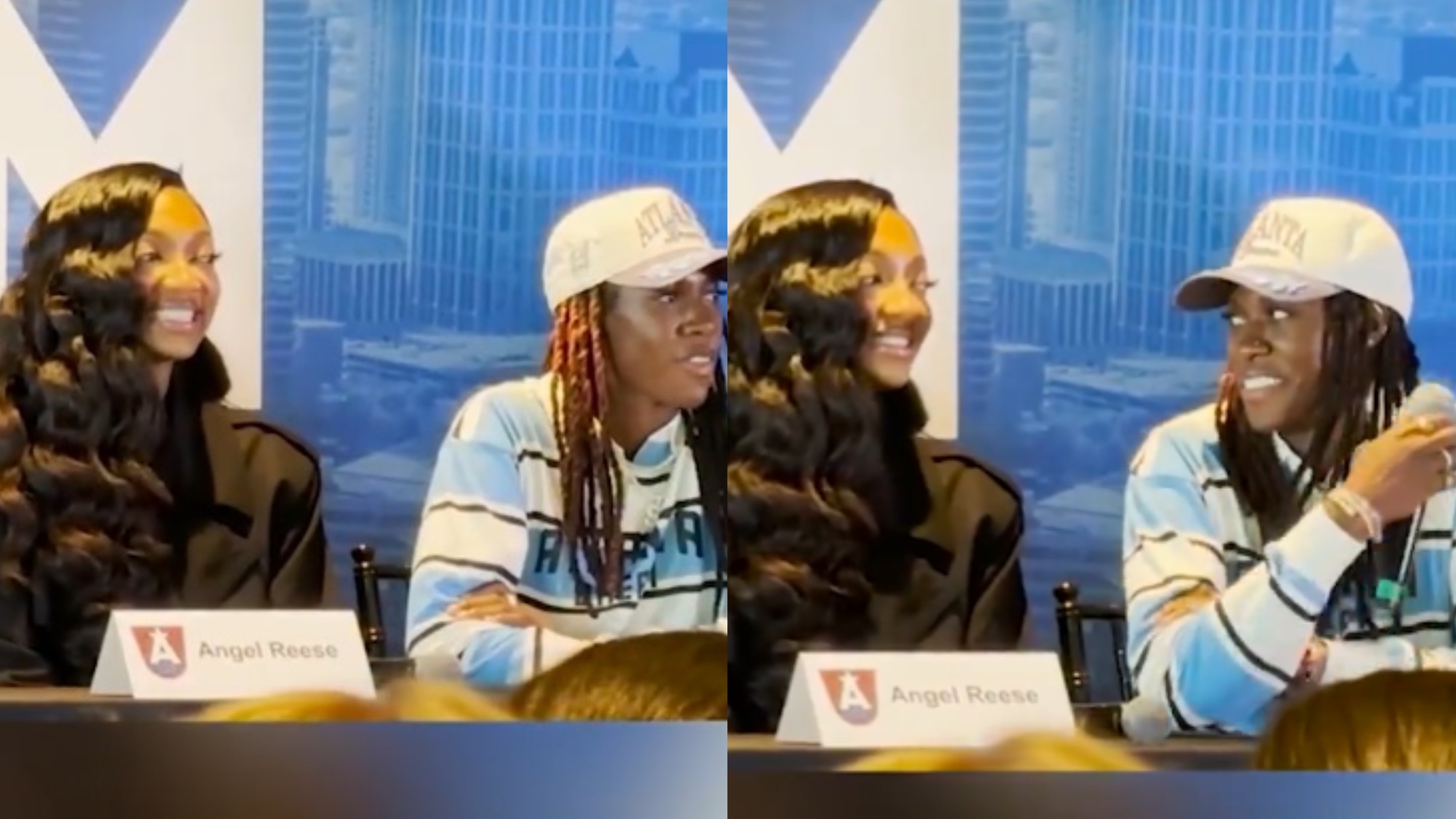 Rhyne Howard&rsquo;s Friendly Fire Leaves Angel Reese Completely Shook In Hilarious Moment