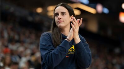 Caitlin Clark Volunteers For Fun Chicago Challenge During Offseason Appearance At MLB Stadium