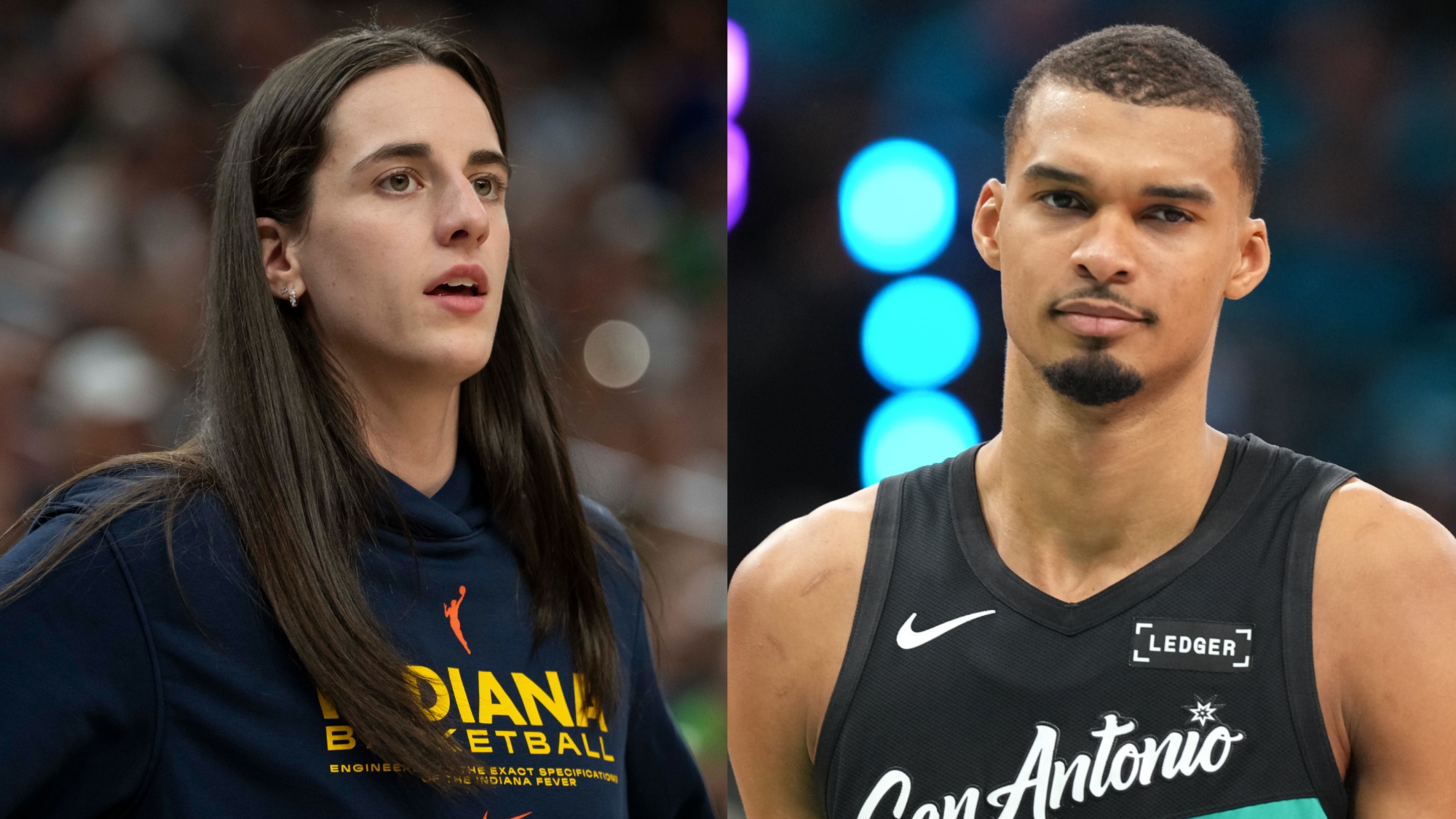 Caitlin Clark Drops Viral Three-Word Reaction To Victor Wembanyama