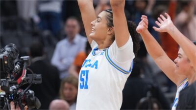 Lauren Betts' Crucial Block Helps UCLA Advance To First NCAA National Championship Game