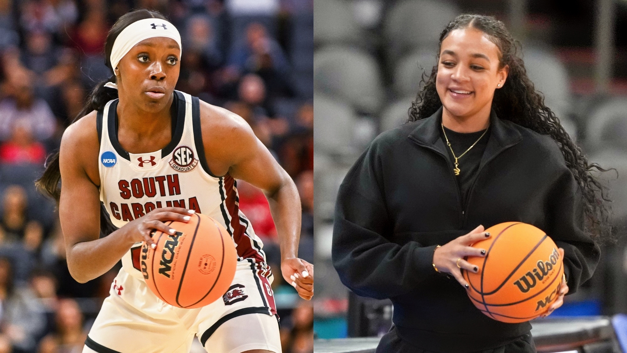 Andraya Carter Shares Insight On Raven Johnson WNBA Draft Outlook As GMs Praise South Carolina Guard's Growth