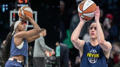 Raven Johnson Couldn't Hide Her True Emotions After Watching Caitlin Clark Drain A Three-Pointer