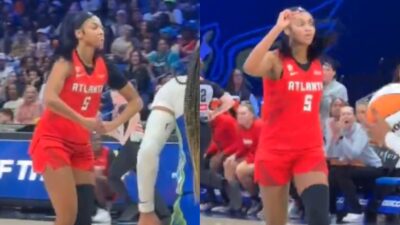 Watch Angel Reese Make Her First Layup In Atlanta Dream Jersey And Instantly Hyping Up