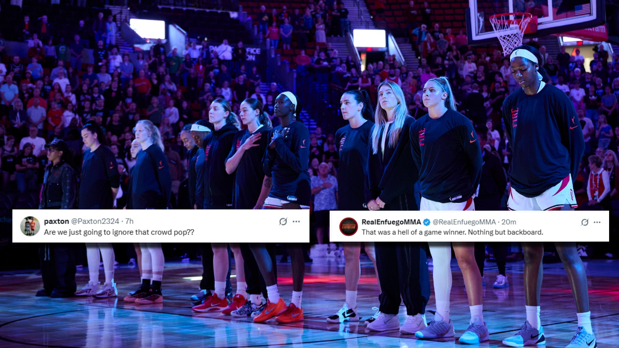 Portland Fire Pull Off Massive Upset Over New York Liberty On Buzzer-Beater As Fans Keep Talking About Crowd Pop