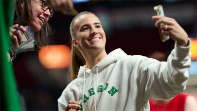 Sabrina Ionescu Laughs Off "Power Straight" Question In Viral Interview